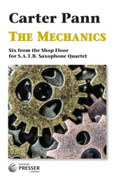 cover The Mechanics SATB Saxophone Quartet cover
